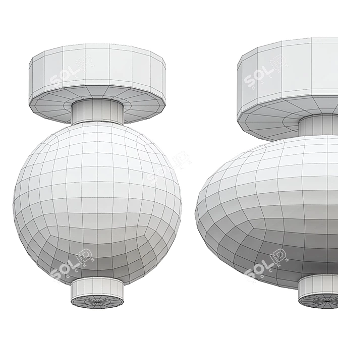 ImperiumLoft Ceiling Light DARIA A,B 3D model image 3