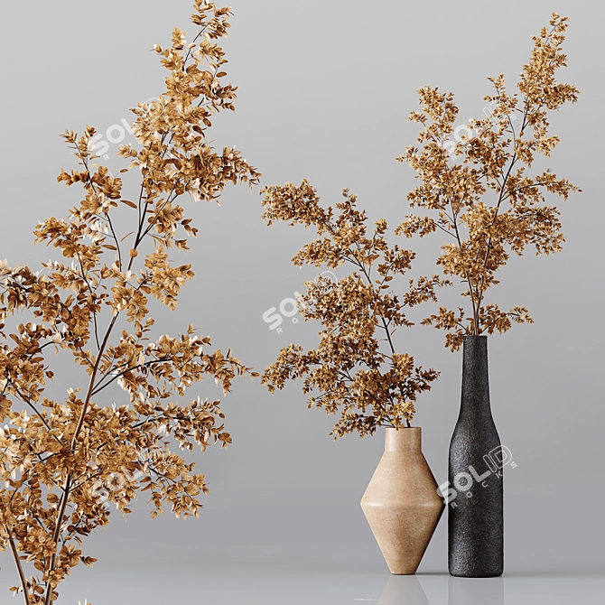 Premium Indoor Plant Collection Model 3D model image 2