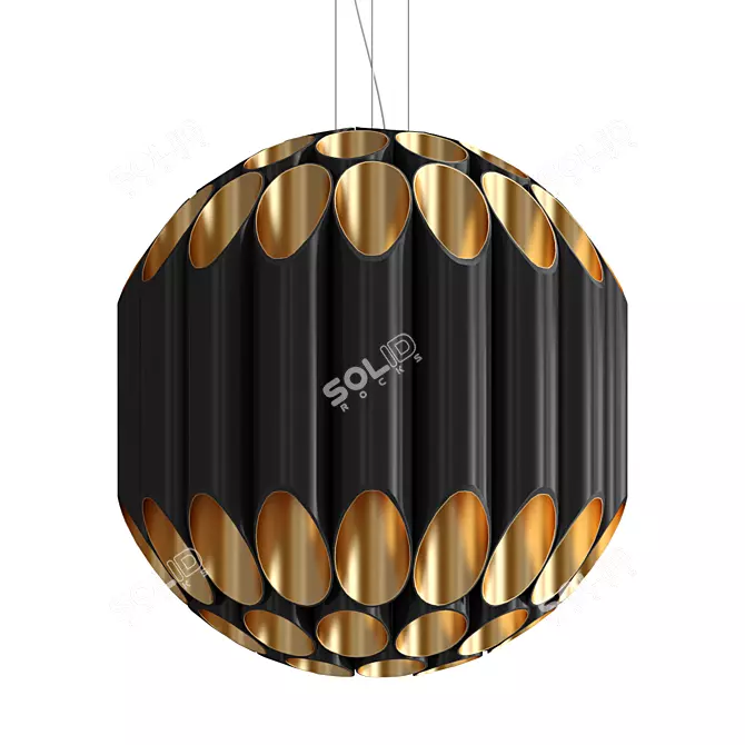 Lightstar Siena Pendant Chandelier 3D model image 1