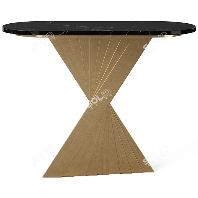 Sleek Console DAKOTA by Cazarina 3D model image 2