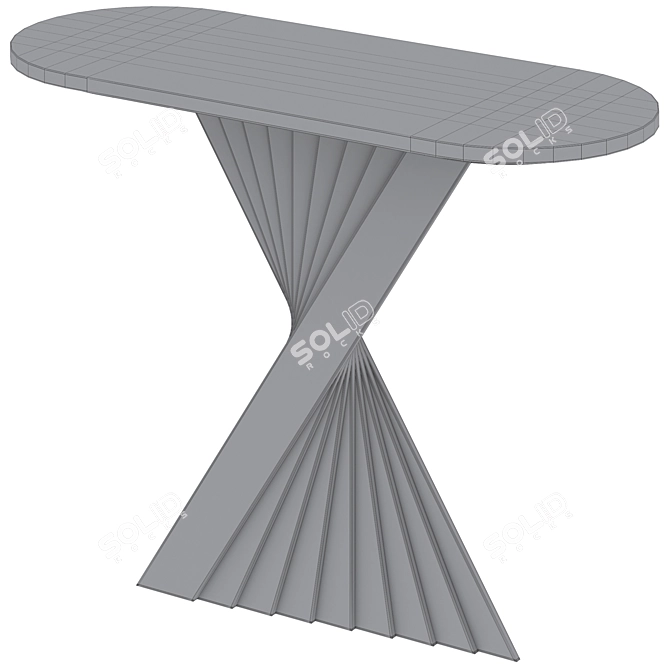 Sleek Console DAKOTA by Cazarina 3D model image 5