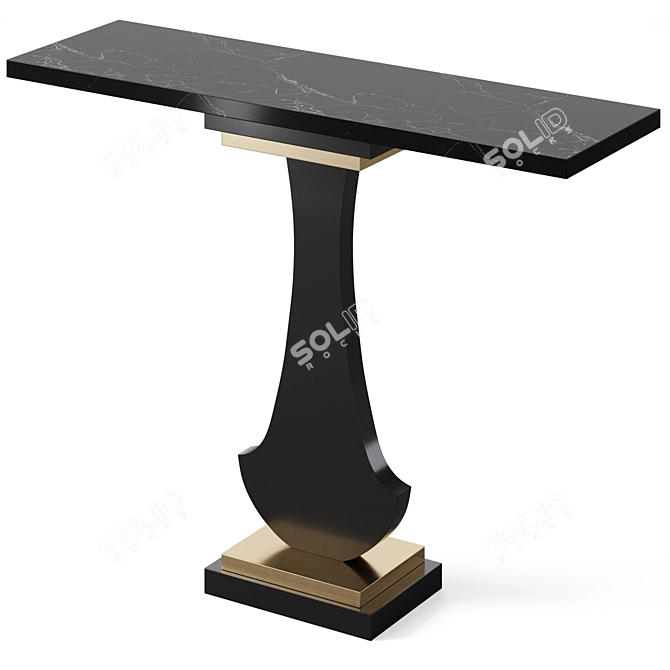  Sleek Console LAVEIL by Cazarina 3D model image 4