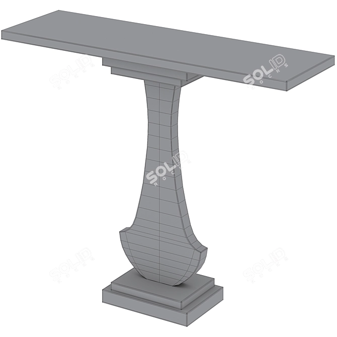  Sleek Console LAVEIL by Cazarina 3D model image 5