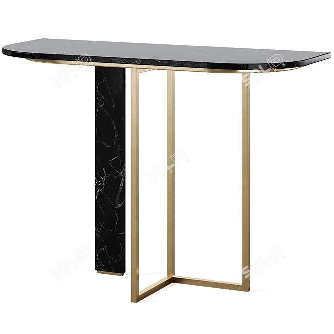  Sleek Console RAPID by Cazarina 3D model image 1