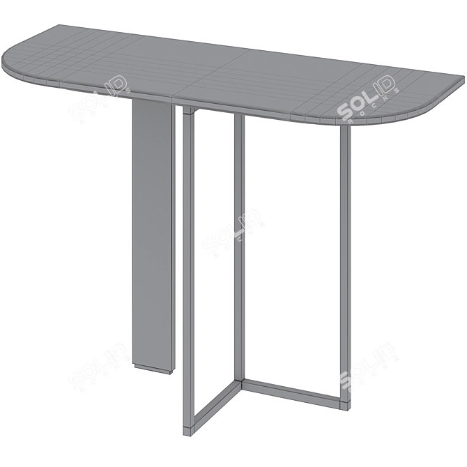  Sleek Console RAPID by Cazarina 3D model image 5