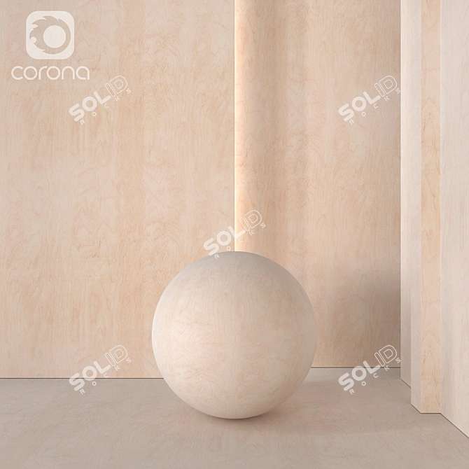 4K Plywood Material for Rendering 3D model image 1