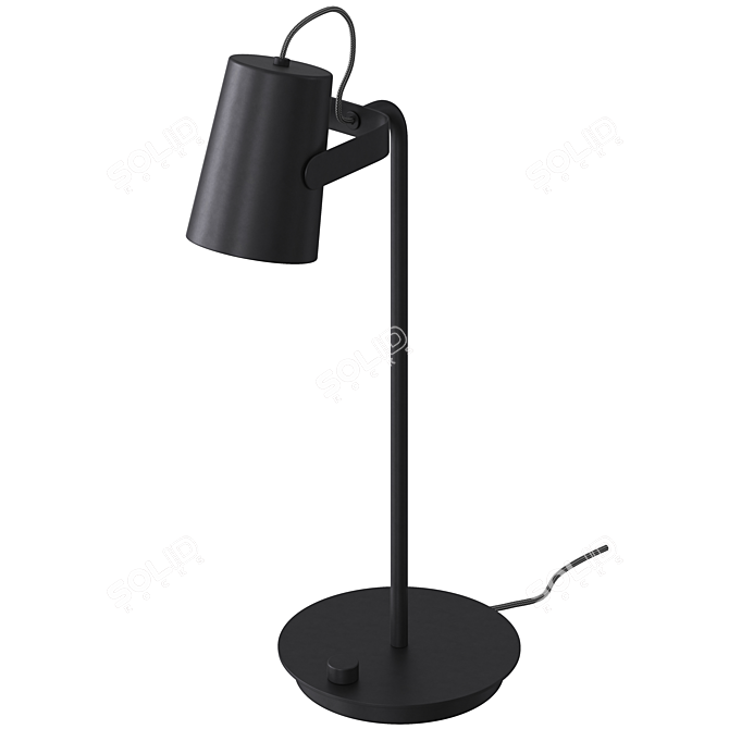 Elegant Ardent Table Lamp 3D model image 2
