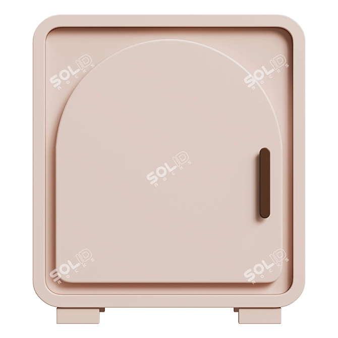 Arch Collection Josiah Nightstand 3D model image 2