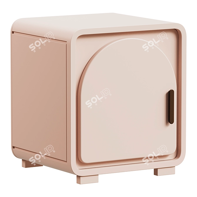 Arch Collection Josiah Nightstand 3D model image 6