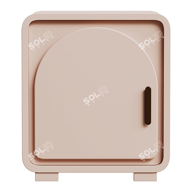 Arch Collection Josiah Nightstand 3D model image 7