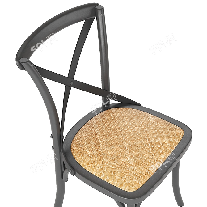 Modern Silvie 2 Chair Design 3D model image 4