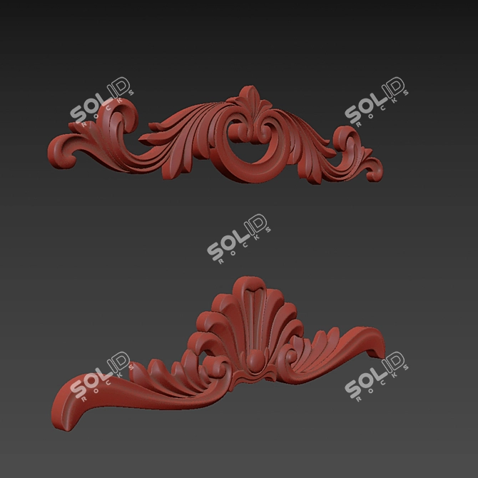 3D Max Ornament Modeling Kit 3D model image 6