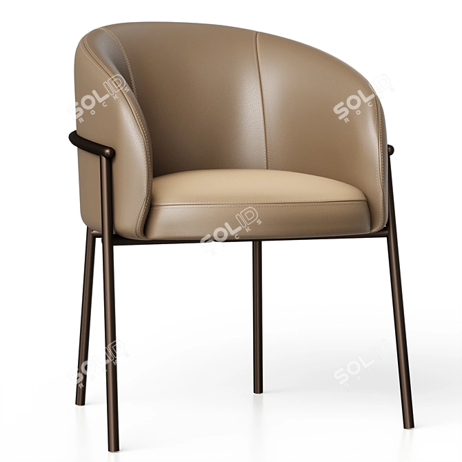 Rimo Chair by Parla 3D model image 1