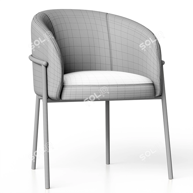 Rimo Chair by Parla 3D model image 7