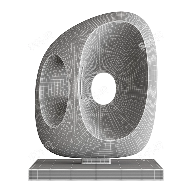 Barbara Hepworth Icon Sculpture 3D model image 5