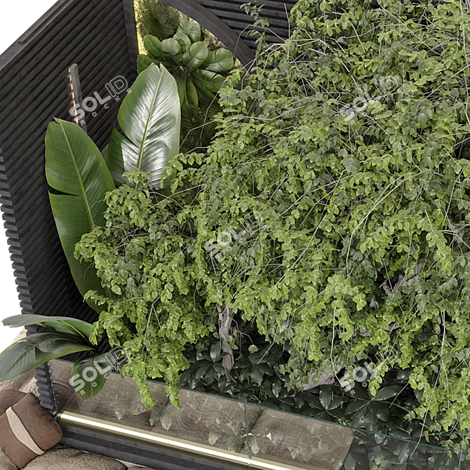 Title: Lush Garden Plants Collection 3D model image 6