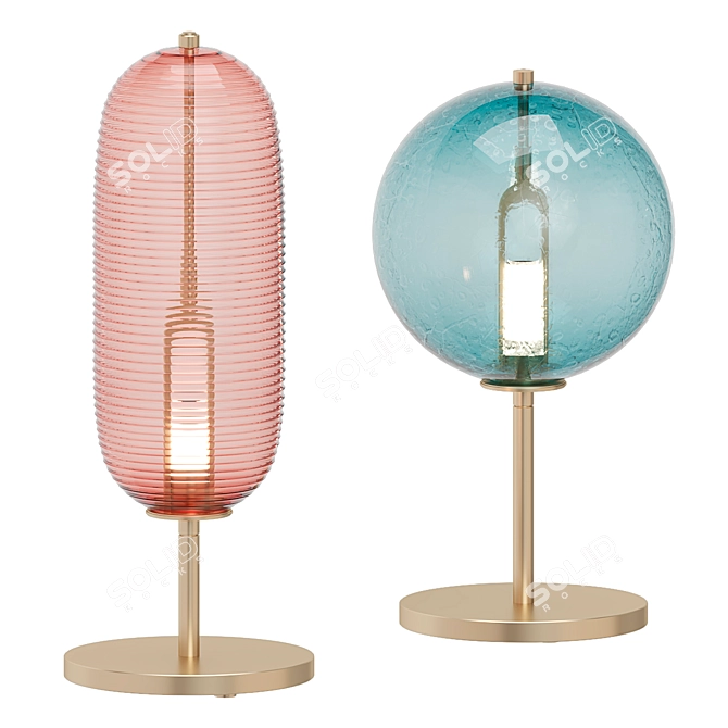 Tracy Glover Enchanted Lantern Glass 3D model image 1