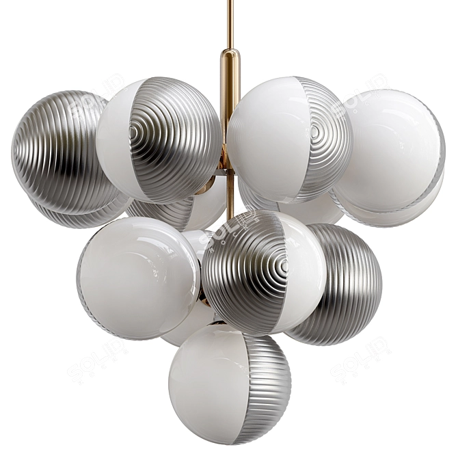  Modern Ademar Chandelier Model 3D model image 1