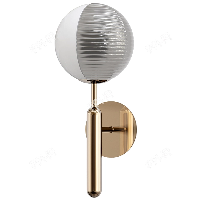 Modern Sconce Light Fixture 3D model image 1