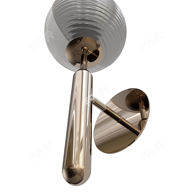 Modern Sconce Light Fixture 3D model image 2