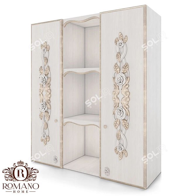 Handmade Home Furniture: Nicole Shelf 3D model image 1