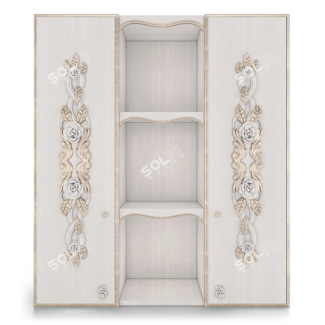 Handmade Home Furniture: Nicole Shelf 3D model image 2