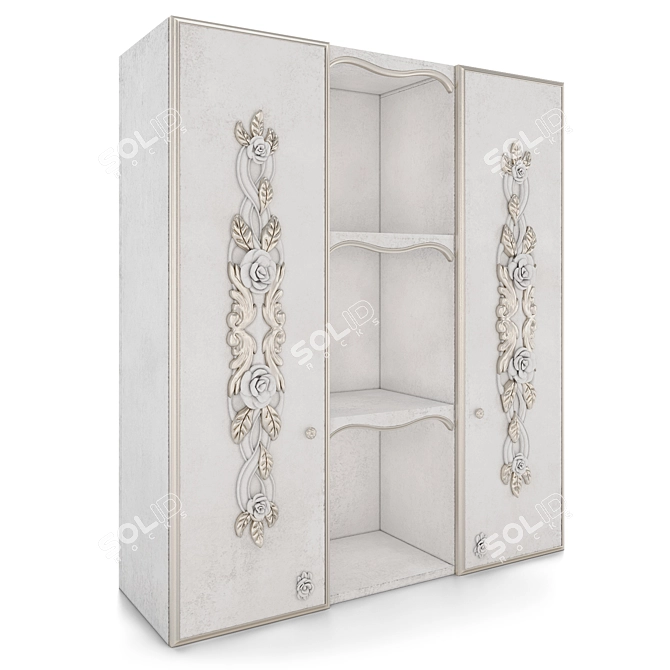 Handmade Home Furniture: Nicole Shelf 3D model image 3