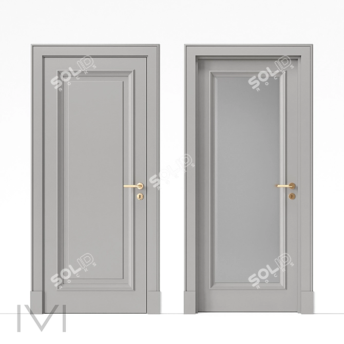 Title: VIVOMOBILI Vienna Door Series 3D model image 1