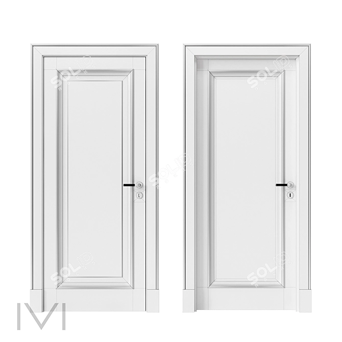 Title: VIVOMOBILI Vienna Door Series 3D model image 4