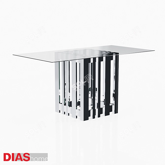 Luxury Marble Dining Table "Virton 3D model image 1