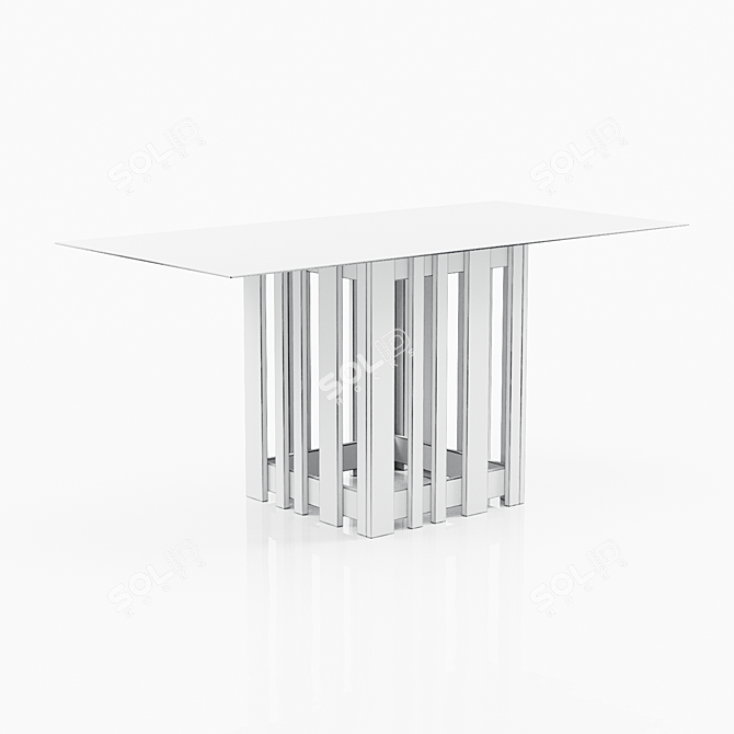 Luxury Marble Dining Table "Virton 3D model image 3