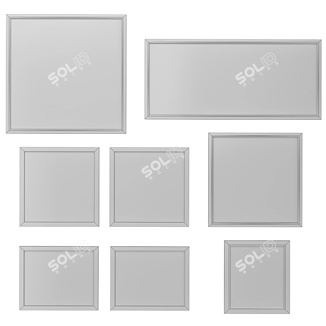  Travel Prints Set by Eichholtz 3D model image 2