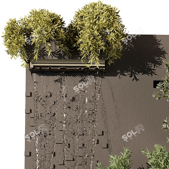 Modern Outdoor Plant 213 Model 3D model image 3