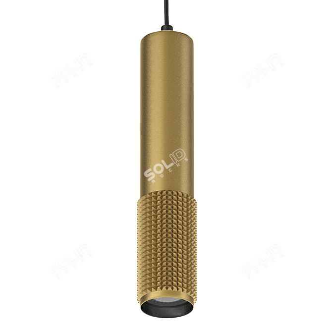 Modern LED Pendant Light Fixture 3D model image 4