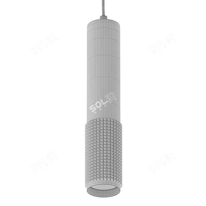 Modern LED Pendant Light Fixture 3D model image 5