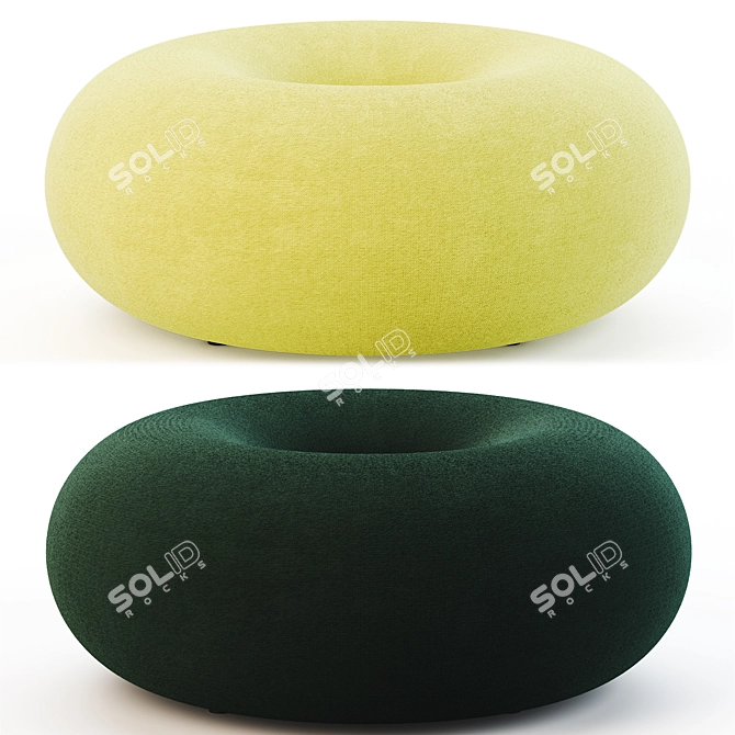 Boa Donut Pouf by Sabine 3D model image 4