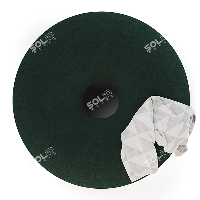 Boa Donut Pouf by Sabine 3D model image 5