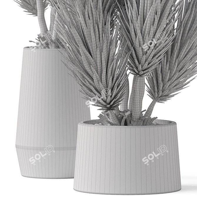 Botanical Bliss 899 Plants Collection 3D model image 5