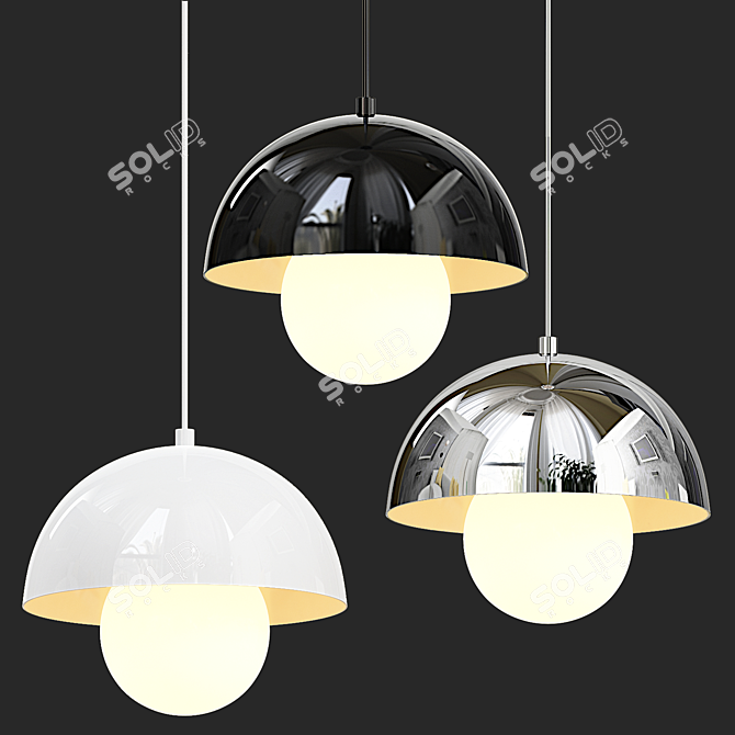 Modern Teodor Sculptural Design Figurine 3D model image 2