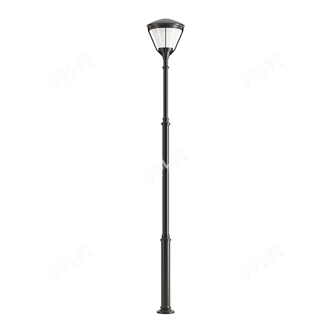 Archimet V23 Outdoor Street Lamp 3D model image 7