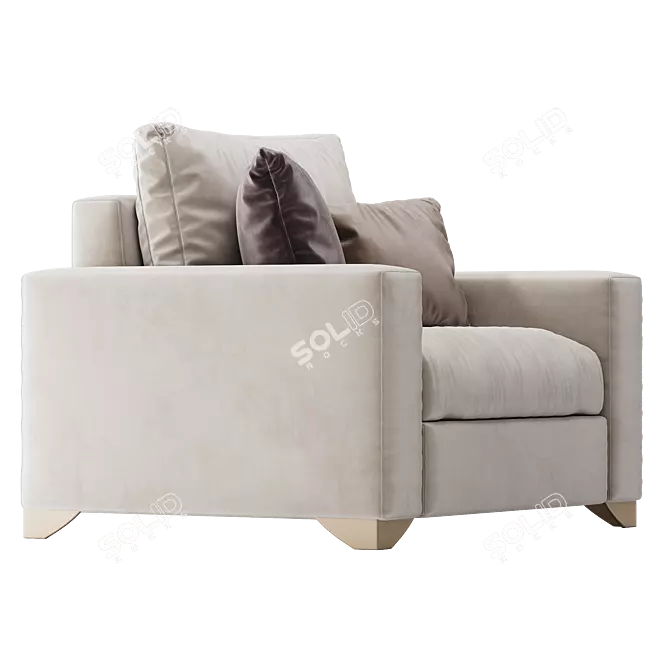 Exton Domingo Salotti Sofa Set 3D model image 5