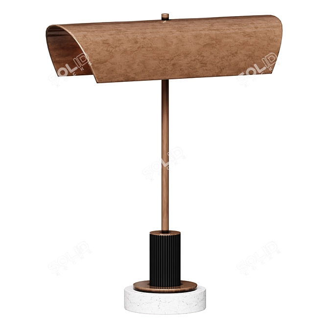 Elegant Lansing Lamp 42039 3D model image 1