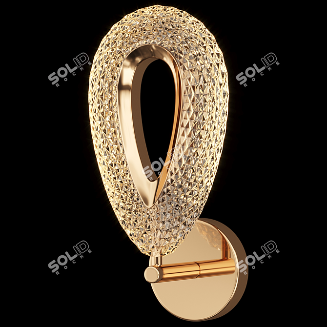 KEZIA C WALL LED Sconce 3D model image 1