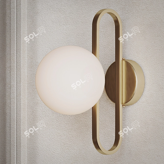 Decorative 3D Panel with Modular Design 3D model image 6