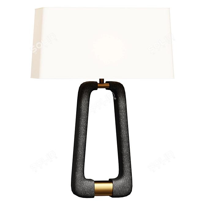 Elegant Table Lamp Gianni 3D model image 1