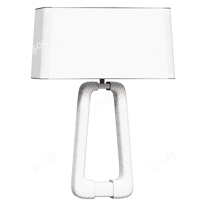 Elegant Table Lamp Gianni 3D model image 2