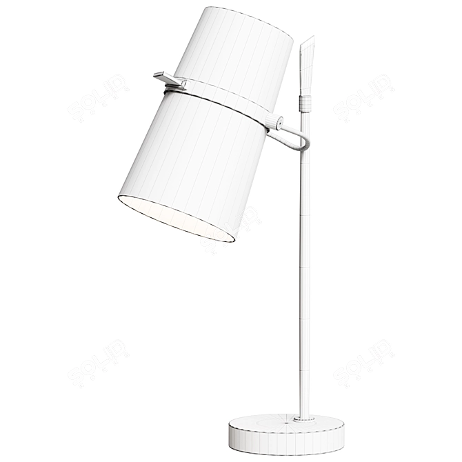 Elegant YASMIN Table Lamp 3D model image 2