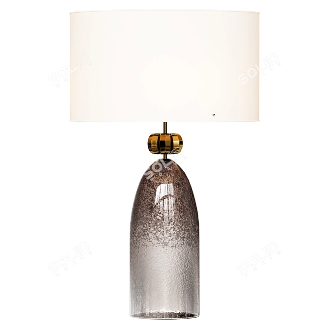 Modern Table Lamp – Haley 3D model image 1