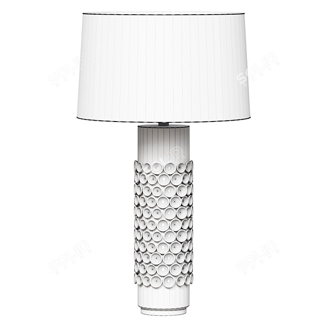 Stylish Table Lamp KORA LAMP 3D model image 2