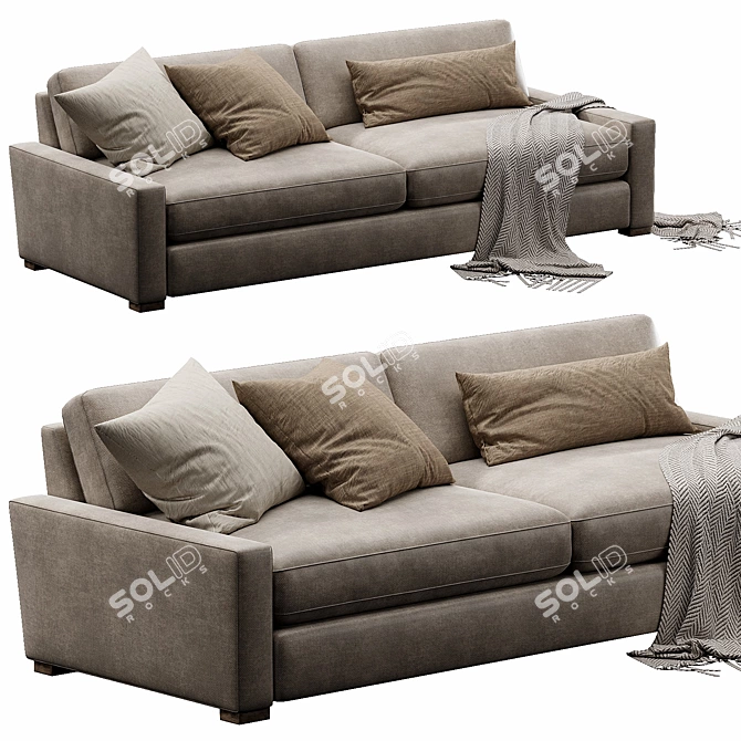 Luxury Maxwell Sofa Model 3D model image 3